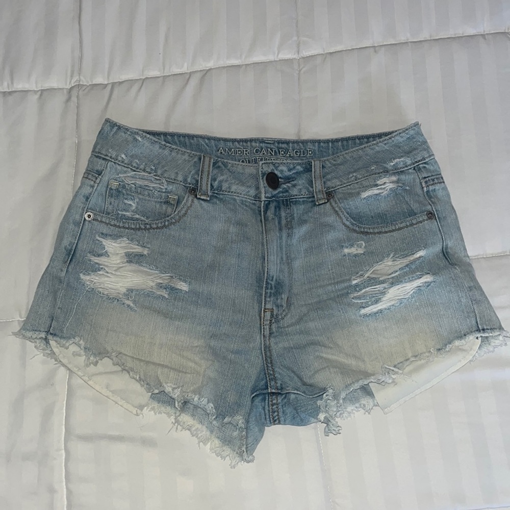 American eagle jean shorts